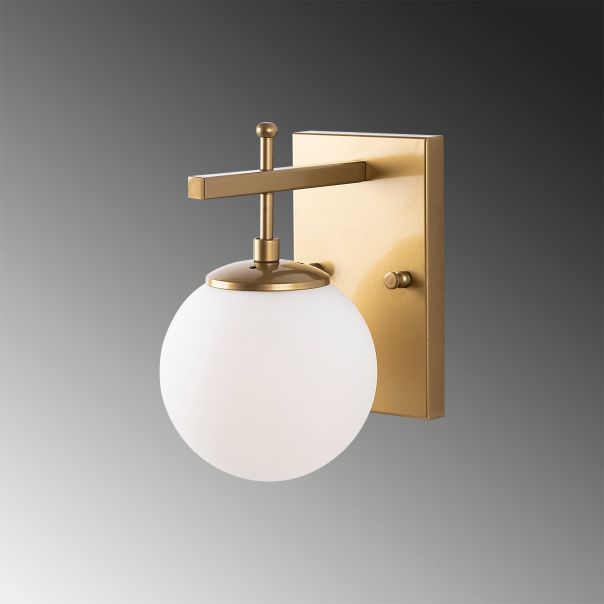 OPVIQ Zidna lampa Zahar 13110, bela/zlatna - EP3009169