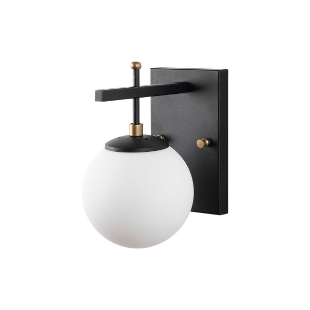OPVIQ Zidna lampa Zahar 13113, crna/bela - EP3009175