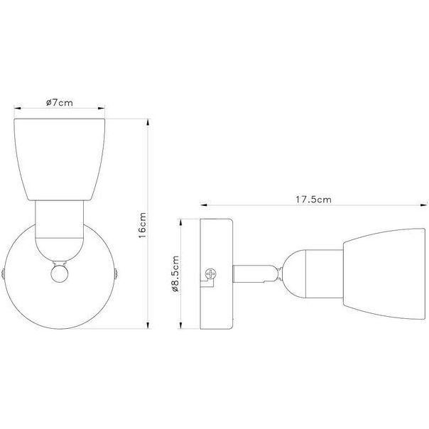FORMA Spot lampa 1xE14 FE401-1 - 002083