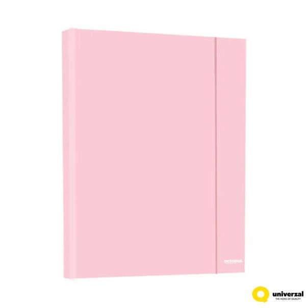 OCTOPUS Fascikla A4 sa gumom roze unl-1542 450g - 93993