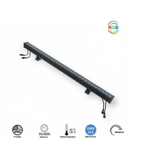 BBLINK LED Reflektor jm-059 72w-rgbw 4in1-3000k-ip66-24v - 94999