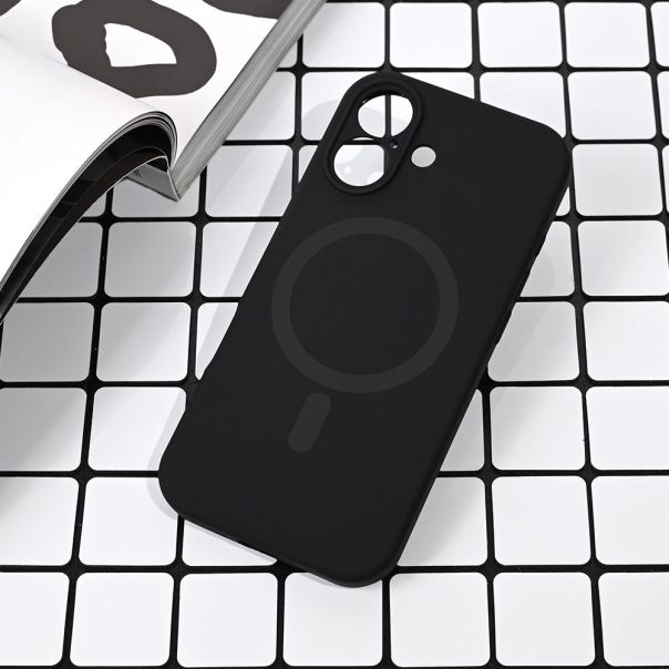 Maska za iPhone 17 6.3 crna Magsafe Pure color - 223353