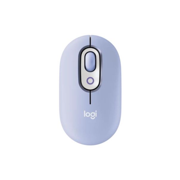 Logitech Pop Mouse with Emoji, Lilac miš - EP3250181