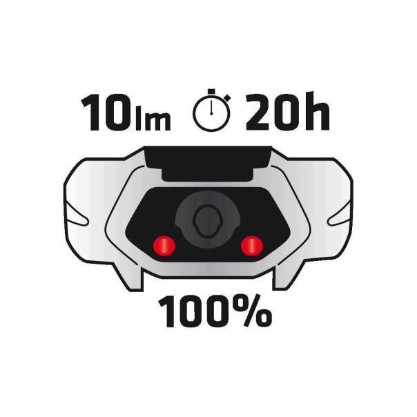 TOPEX Lampa radna naglavna - 94W390