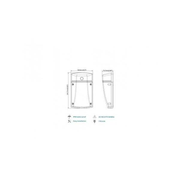 BB LINK LED Reflektor BREE BR-WL 20W-03Q - 95003-1