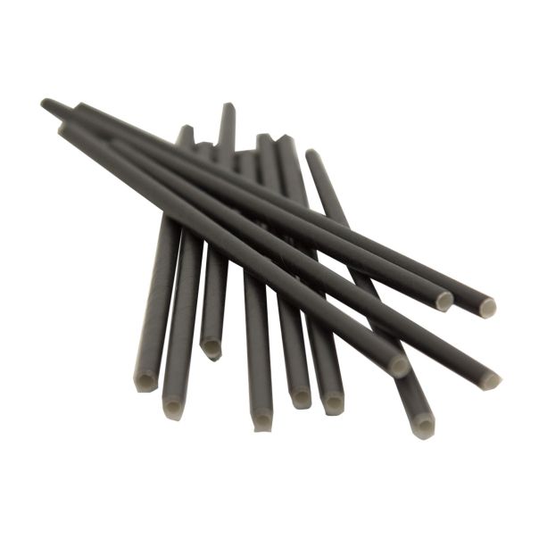 Slamčice papirne 200/1 4x160mm crne unl-1467 - 95064-1