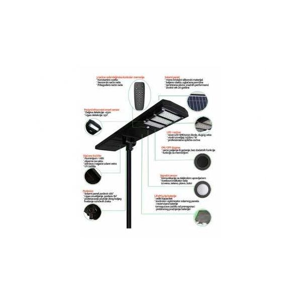 BBLINK SOLARna led ulična svetiljka ld-ssl-120w - 95215