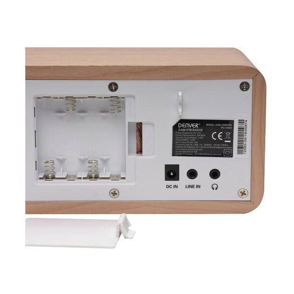 DENVER Digitalni radio DAB-30 LIGHTWOOD - 155821