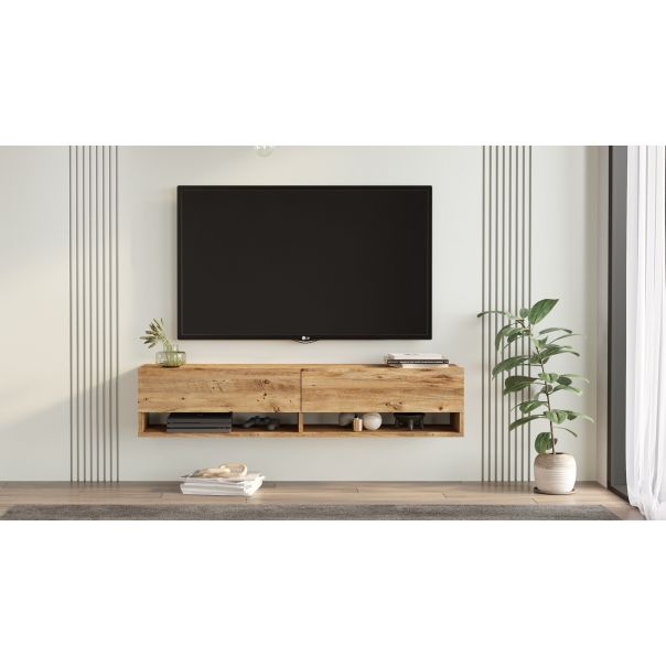 HANAH HOME TV komoda Fr11-A, braon - 956LCS1676
