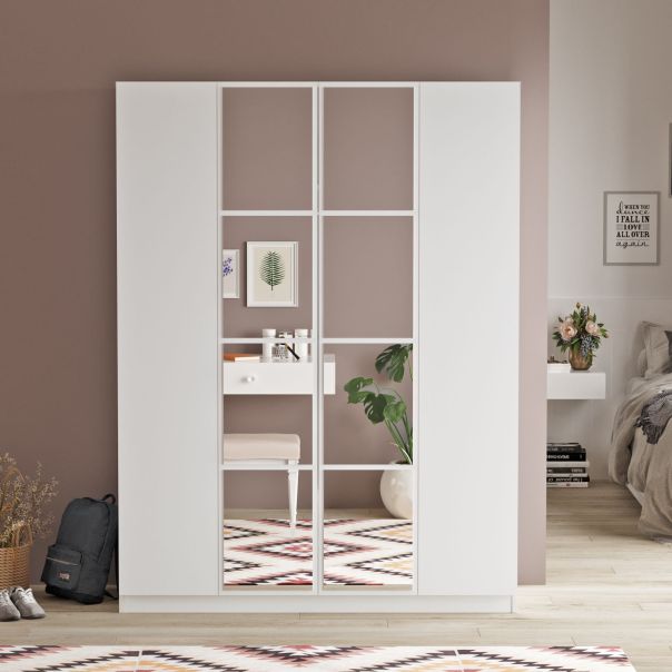 HANAH HOME Ormar Hm2-W, bela - 956LCS1708