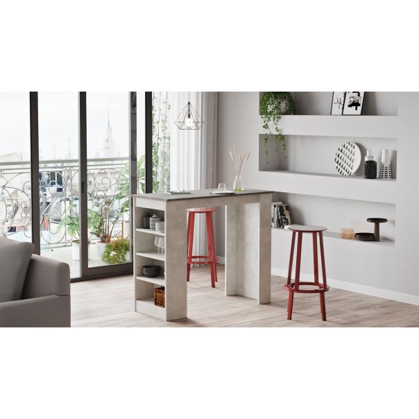 HANAH HOME Barski sto St1-Gt, siva - 956LCS2210