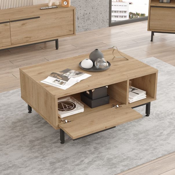 HANAH HOME Set nameštaja za dnevnu sobu ON19-S, svetlobraon - EP3057590