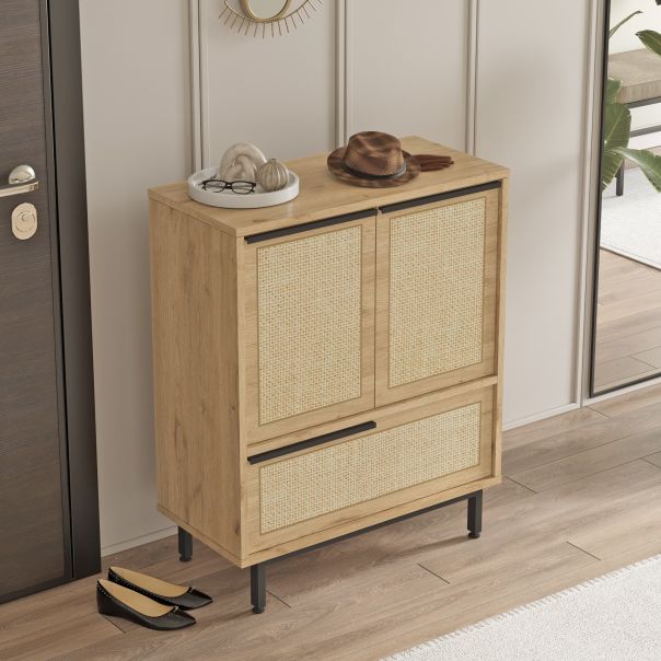 HANAH HOME Cipelarnik ON8C-SU, krem - 956LCS3461