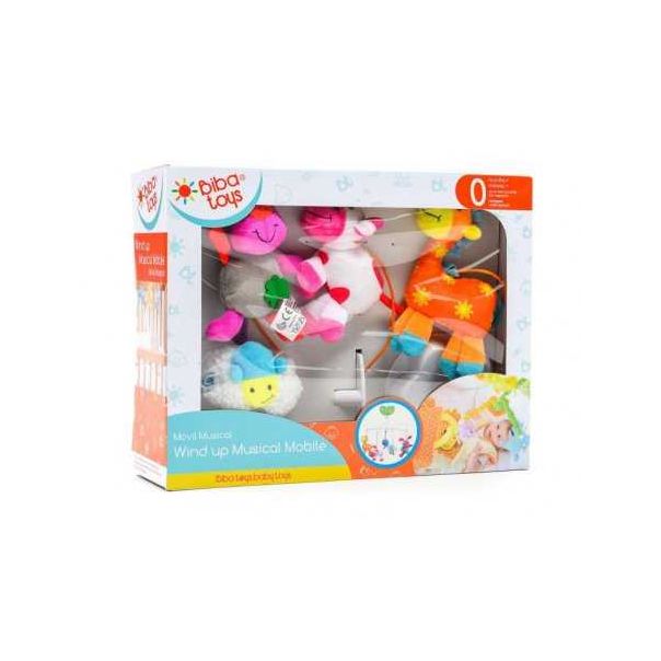 BIBA TOYS Vrteška za krevetac farma sa životinjama - 95941