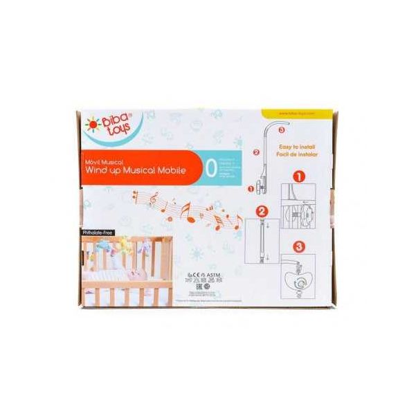 BIBA TOYS Vrteška za krevetac farma sa životinjama - 95941