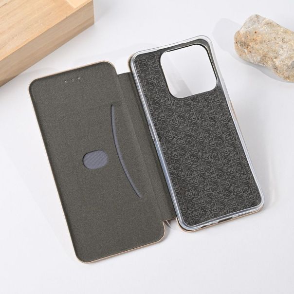 Maska za Honor X6c zlatna Teracell Flip Cover - 222957