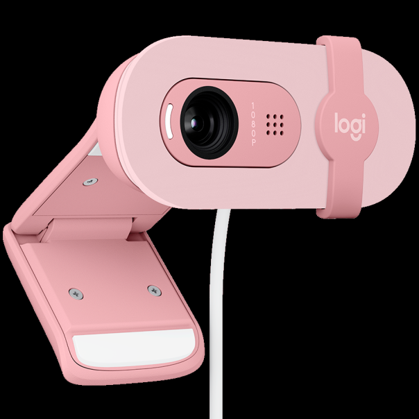 LOGITECH Web kamera Brio 100 Full HD USB, roze - WEB00320
