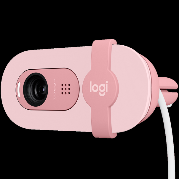 LOGITECH Web kamera Brio 100 Full HD USB, roze - WEB00320
