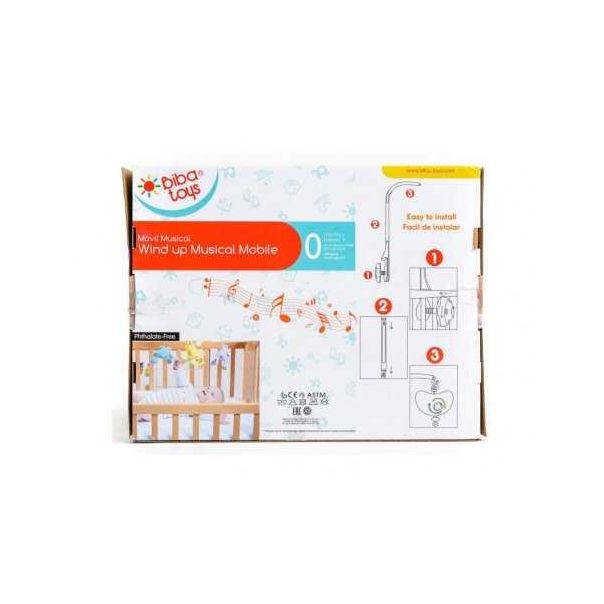 BIBA TOYS Muzička vrteška zanimljiva džungla - 96030