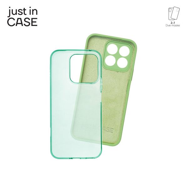JUST IN CASE 2u1 Extra case MIX paket maski za Honor X8B, zelena - MIX445GN