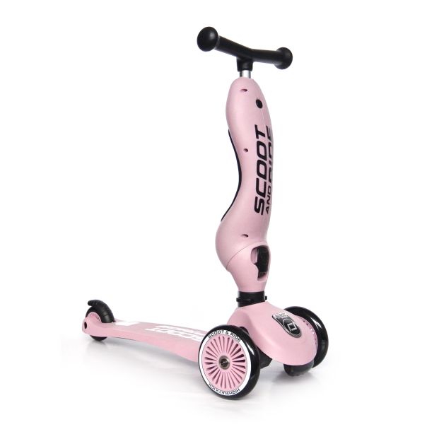 SCOOT AND RIDE Highwaykick 1 Rose - Trotinet za decu - 96270