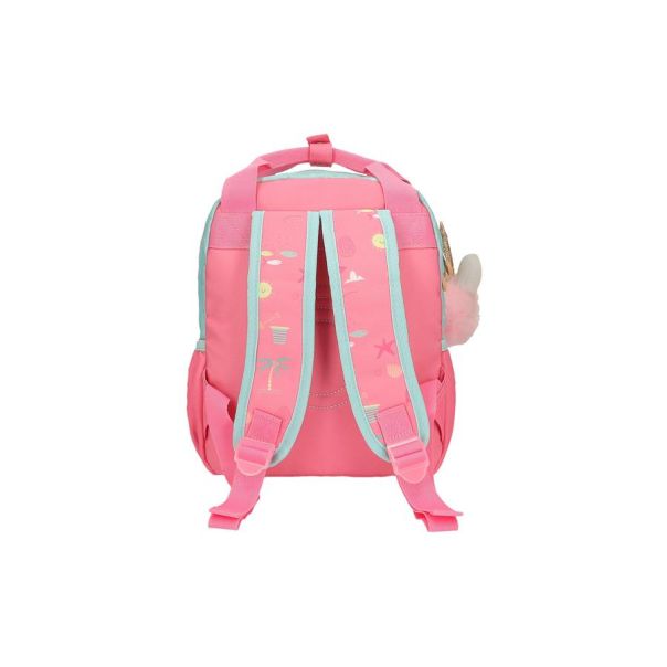 ENSO Ranac za devojčice Magic summer 28 cm pink - 8435692751572