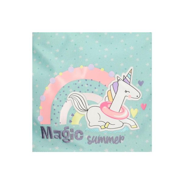 ENSO Ranac za devojčice Magic summer 28 cm pink - 8435692751572