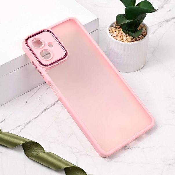 Maska za Samsung A065F Galaxy A06 4G roze Shining Camera - 219835