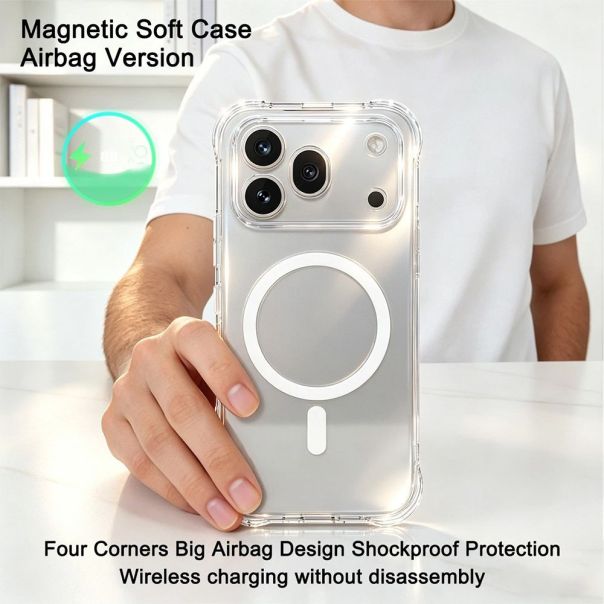 ICE CUBE Maska za Honor 600 Pro transparent Magsafe - EP3106502