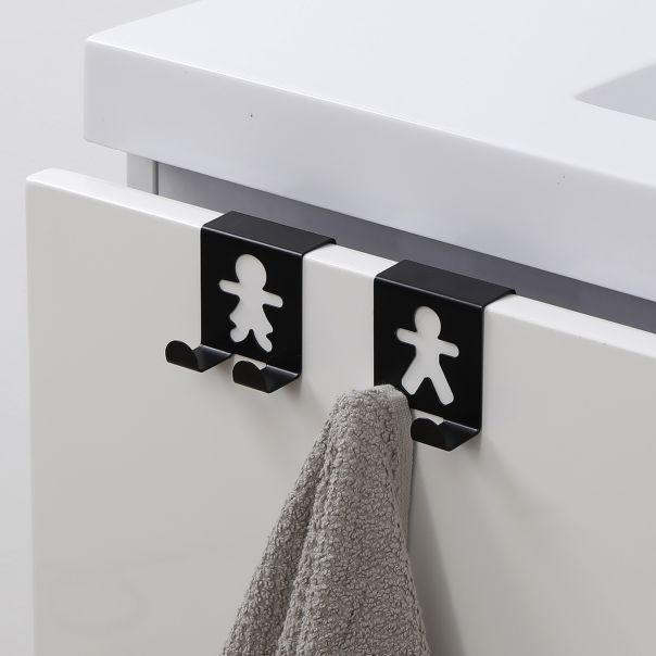 TENDANCE Set kukica za fioku 2/1, crna - 9688108