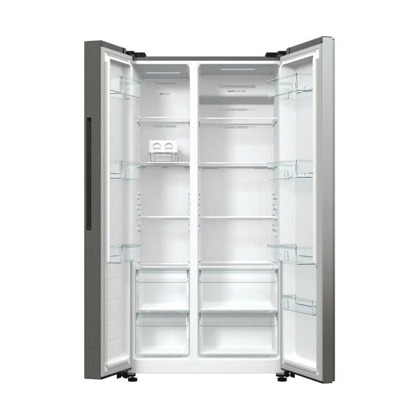 Frigorifero Americano Side By Side Gorenje NRR 9185 EABXLWD – NoFrostPlus, Inverter, Zona ConvertActive, 178.6 Cm, Nero, Efficienza E