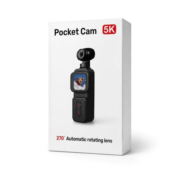 JWD Akciona kamera 5K pocket crna - EP3124108