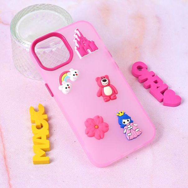 Maska za iPhone 13 6.1 Cute pink - 222141