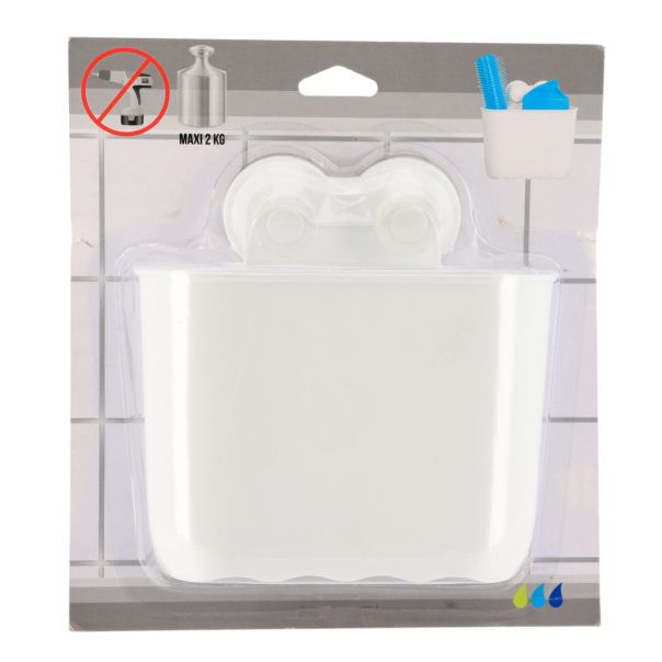 TENDANCE Vakuumska ovalna posuda 16.5x16.5x8.5cm, bela - 9703100