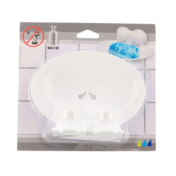 TENDANCE Vakuumski držač sapuna 15.8x11x7cm, bela - 9709100