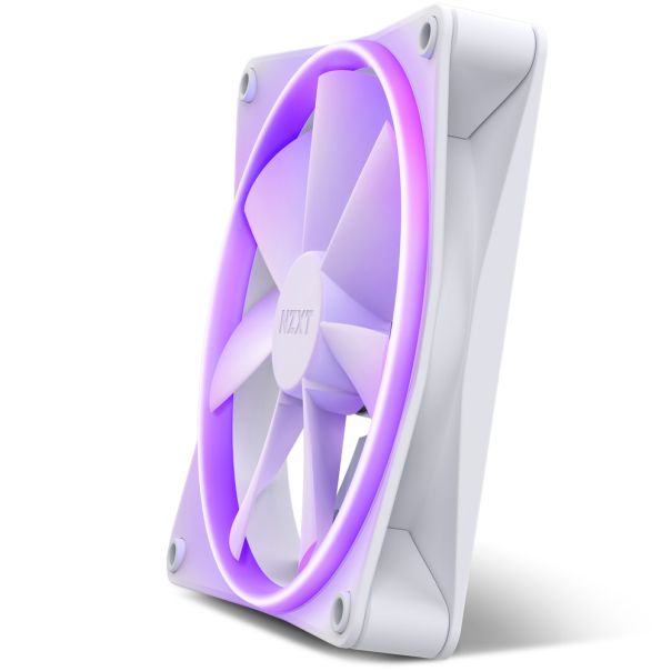 NZXT F140 RGB 140mm ventilator beli (RF-R14SF-W1) - CAS02200