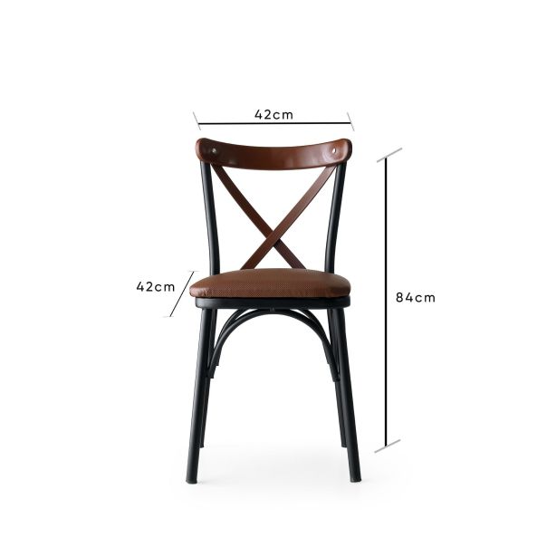 HANAH HOME Stolica Ekol 1332 V4 ( 4 kom ) - 174058