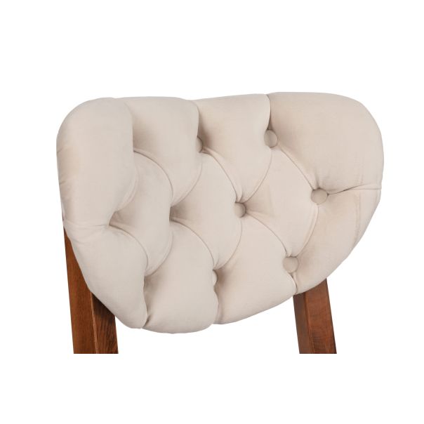 HANAH HOME Set trpezarijskih stolica Elma 2/1 760 V2, braon/bež - EP3057626