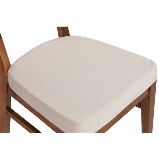 HANAH HOME Set trpezarijskih stolica Elma 2/1 760 V2, braon/bež - EP3057626