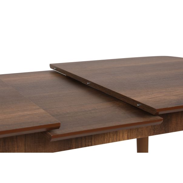 HANAH HOME Rasklopivi trpezarijski sto Retro 1191, braon - 974NMB1511