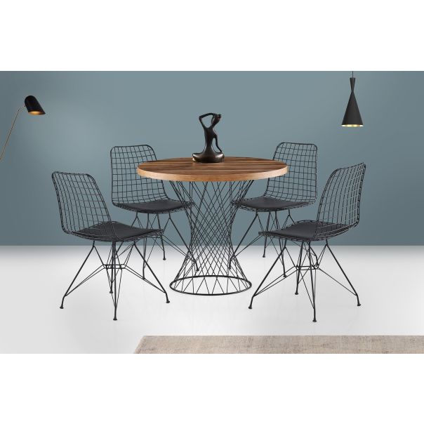 HANAH HOME Trpezarijski sto Pota 1483, braon - 172816