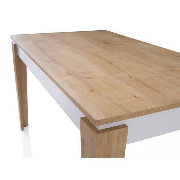 HANAH HOME Trpezarijski sto Asos - 2971, bela/braon - EP3057710