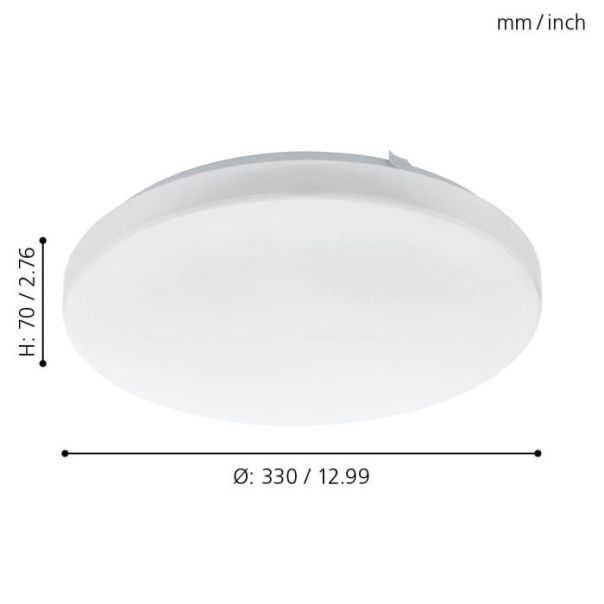 EGLO Plafonjera Frania LED 14,6W 3000K, toplo bela - 97872