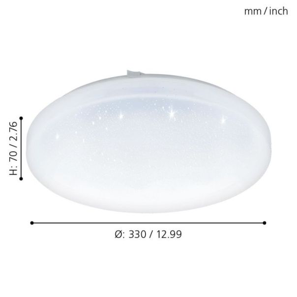 EGLO Plafonjera Frania-S LED 14,6W 3000K, toplo bela - 97878
