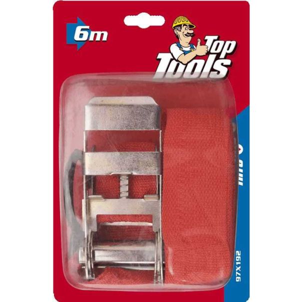 TOP TOOLS Traka sa mehanizmom 6m TT - 97X192