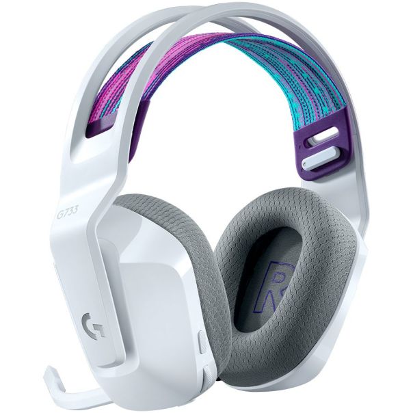 LOGITECH Slušalica Wireless gaming G733 Lightspeed RGB bele 981-000883 - 5099206089532