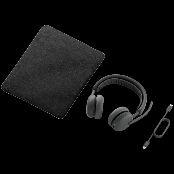 LOGITECH HEADSET - Zone Wireless 2 ES for B - GRAPHITE - BT/CORDED - EMEA28i-935 - A00197,UC - EP3199156