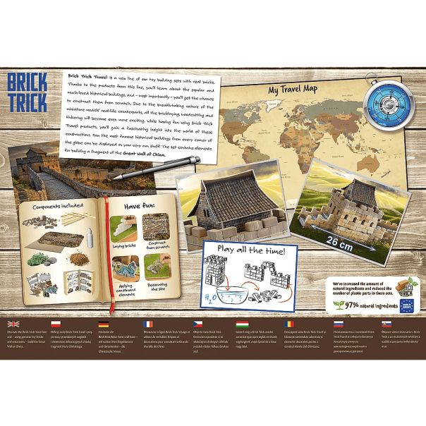 TREFL Set sa kockama Sazidaj Kineski zid 61609 - 981556-61609