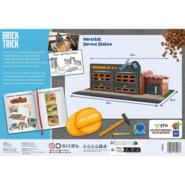 TREFL Set sa kockama Sazidaj servisnu stanicu 61913 - 981563-61913