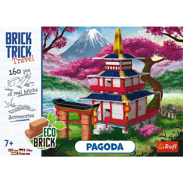 TREFL Set sa kockama Sazidaj pagodu 61914 - 981564-61914